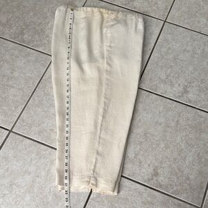 j jill linen pants size large petite